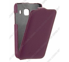 Кожаный чехол для Samsung Galaxy Xcover S5690 Melkco Leather Case - Jacka Type (Purple LC)