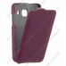 Кожаный чехол для Samsung Galaxy Xcover S5690 Melkco Leather Case - Jacka Type (Purple LC)