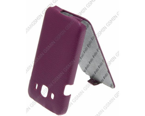 Кожаный чехол для Samsung Galaxy Xcover S5690 Melkco Leather Case - Jacka Type (Purple LC)