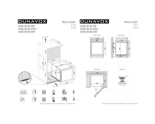 Dunavox DAB-36.80DSS