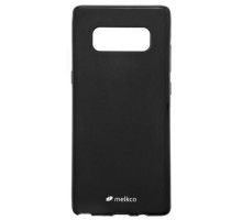 Чехол силиконовый для Samsung Galaxy Note 8 Melkco Poly Jacket TPU (Черный матовый)