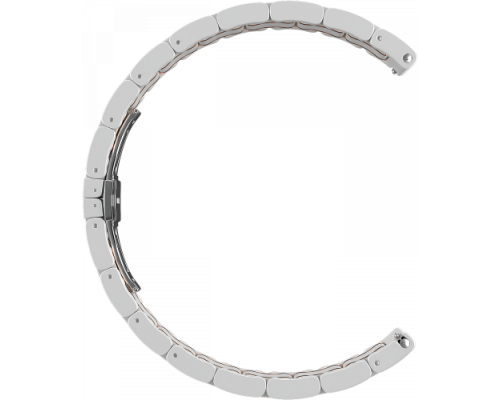 Ремешок керамический GSMIN Clew 20 для Withings Steel HR (Белый - розовое золото)