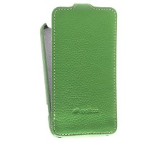 Кожаный чехол для HTC One V / Primo / T320e Melkco Leather Case - Jacka Type (Green LC)