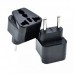 Переходник для розетки GSMIN Travel Adapter HHT603-P (Черный)
