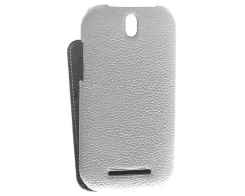 Кожаный чехол для HTC One SV / One ST / T528T Melkco Leather Case - Jacka Type (White LC)