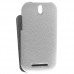 Кожаный чехол для HTC One SV / One ST / T528T Melkco Leather Case - Jacka Type (White LC)