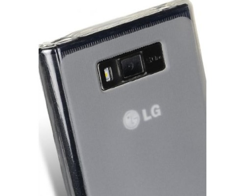 Чехол силиконовый для LG Optimus L7 / P700 Melkco Poly Jacket TPU (Transparent Mat)