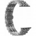 Ремешок металлический GSMIN Elegy для Apple Watch 38/40mm (Серебристый)