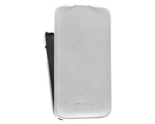 Кожаный чехол для Samsung Galaxy Mega 5.8 (i9150) Melkco Premium Leather Case - Jacka Type (Белый LC)