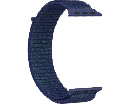 Ремешок нейлоновый GSMIN Woven Nylon для Apple Watch 38/40mm (Темно-синий)