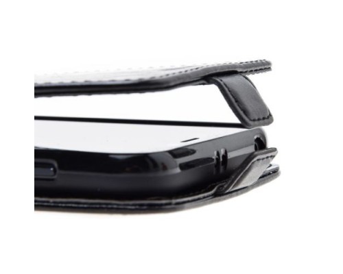 Кожаный чехол-флип GSMIN Series Classic для OUKITEL U15 Pro с магнитной застежкой (Черный)