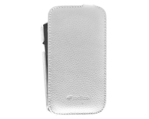 Кожаный чехол для HTC Desire V / Desire X Melkco Leather Case - Jacka Type (White LC)