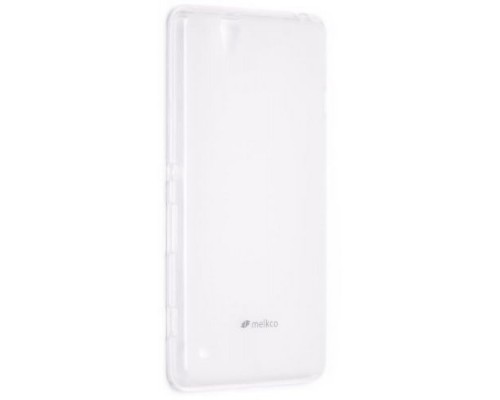 Чехол силиконовый для Sony Xperia C4 Melkco Poly Jacket TPU (Transparent Mat)