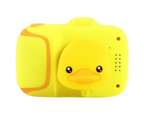 Детский цифровой фотоаппарат HRS Chicken с записью видео, памятью и играми (Желтый)
