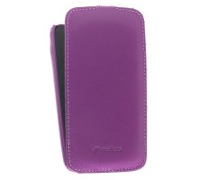 Кожаный чехол для HTC Desire 500 Dual Sim Melkco Premium Leather Case - Jacka Type (Purple LC)