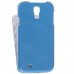 Кожаный чехол для Samsung Galaxy S4 (i9500) Melkco Premium Leather Case - Jacka Type (Dark Blue LC)