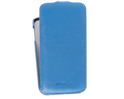 Кожаный чехол для Samsung Galaxy S4 (i9500) Melkco Premium Leather Case - Jacka Type (Dark Blue LC)