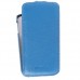 Кожаный чехол для Samsung Galaxy S4 (i9500) Melkco Premium Leather Case - Jacka Type (Dark Blue LC)