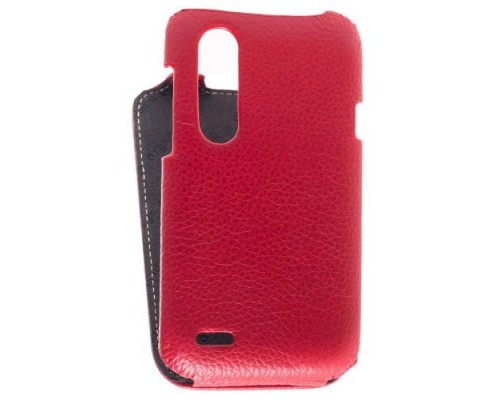 Кожаный чехол для HTC Desire V / Desire X Melkco Leather Case - Jacka Type (Red LC)