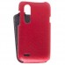 Кожаный чехол для HTC Desire V / Desire X Melkco Leather Case - Jacka Type (Red LC)