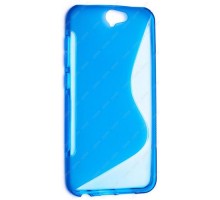 Чехол силиконовый для HTC One A9 S-Line TPU (Синий)