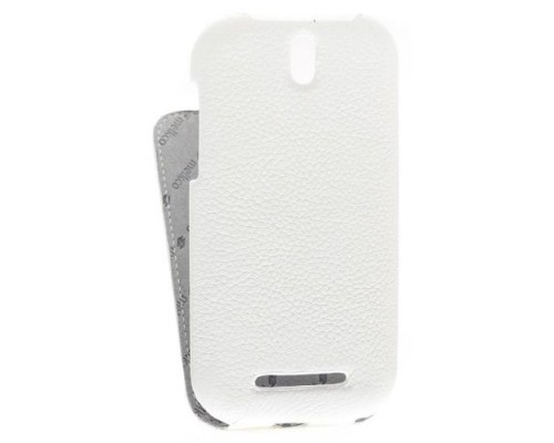 Кожаный чехол для HTC Desire SV / T326e Melkco Leather Case - Jacka Type (White LC)