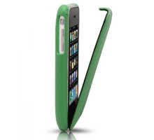 Кожаный чехол для Apple iPhone 3G/3Gs Melkco Leather Case - Jacka Type (Green LC)