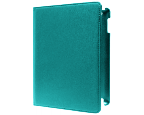 Кожаный чехол GSMIN Series RT для iPad 2/3 и iPad 4 Вращающийся (Светло-голубой)