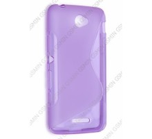 Чехол силиконовый для Sony Xperia E4 S-Line TPU (Фиолетовый)