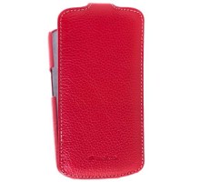 Кожаный чехол для Samsung Galaxy Nexus (i9250) Melkco Premium Leather Case - Jacka Type (Red LC)