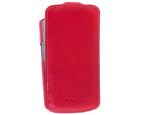 Кожаный чехол для Samsung Galaxy Nexus (i9250) Melkco Premium Leather Case - Jacka Type (Red LC)