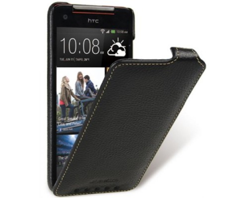 Кожаный чехол для HTC Butterfly S Melkco Premium Leather Case - Jacka Type (Black LC)