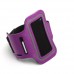 Спортивный чехол на руку для телефона размером не более 125х67 мм (Фиолетовый)