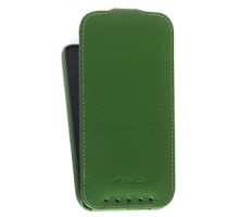 Кожаный чехол для HTC One 2 M8 Melkco Leather Case - Jacka Type (Green LC)