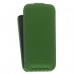 Кожаный чехол для HTC One 2 M8 Melkco Leather Case - Jacka Type (Green LC)