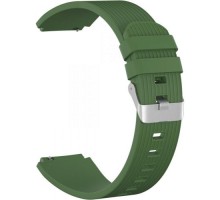 Ремешок силиконовый GSMIN Italian Collection 20 для Withings Steel HR (Зеленый)