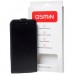 Кожаный чехол-флип GSMIN Series Classic для ZTE Small Fresh 5 с магнитной застежкой (Черный)