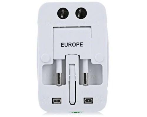 Переходник для розетки GSMIN Travel Adapter HHT931 (Белый)