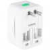 Переходник для розетки GSMIN Travel Adapter HHT931 (Белый)