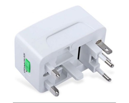 Переходник для розетки GSMIN Travel Adapter HHT931 (Белый)