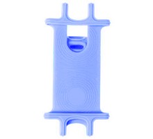 Универсальный держатель GSMIN Light Holder для смартфонов на руль велосипеда (Синий)