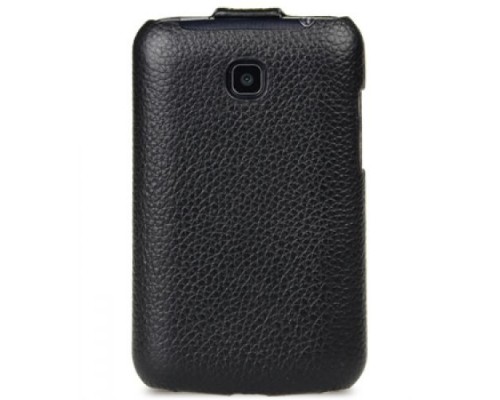 Кожаный чехол для LG Optimus L3 II Dual / E435 Melkco Premium Leather Case - Jacka Type (Black LC)