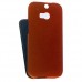 Кожаный чехол для HTC One 2 M8 Melkco Leather Case - Jacka Type (Orange LC)