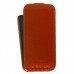 Кожаный чехол для HTC One 2 M8 Melkco Leather Case - Jacka Type (Orange LC)