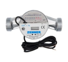 Счетчик воды холодной ZENNER ETK-I-N 2.5-130-3/4" 1 л/имп