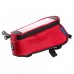 Велосипедная сумка Roswheel на раму 195-90-100 мм Красная (В комплекте аудио переходник)