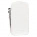 Кожаный чехол для Samsung Galaxy Core (i8260) Melkco Premium Leather Case - Jacka Type (White LC)