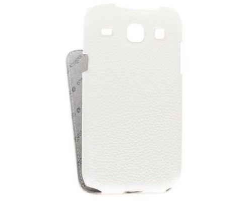 Кожаный чехол для Samsung Galaxy Core (i8260) Melkco Premium Leather Case - Jacka Type (White LC)