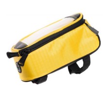 Велосипедная сумка Roswheel на раму 195-90-100 мм Желтая (В комплекте аудио переходник)