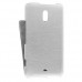 Кожаный чехол для Nokia Lumia 1320 Melkco Leather Case - Jacka Type (White LC)